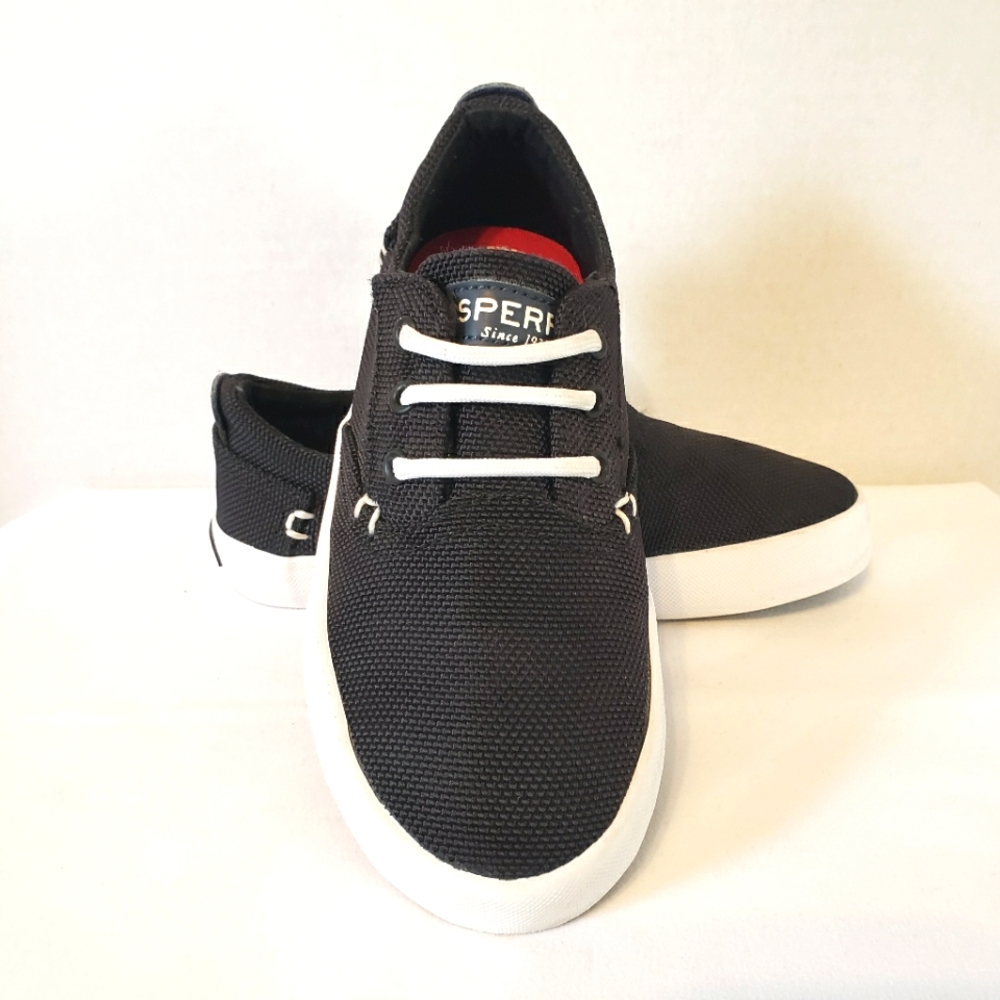 Sperry Bodie Jr Boys Black Toddler Slip-On 10.5 M shoes